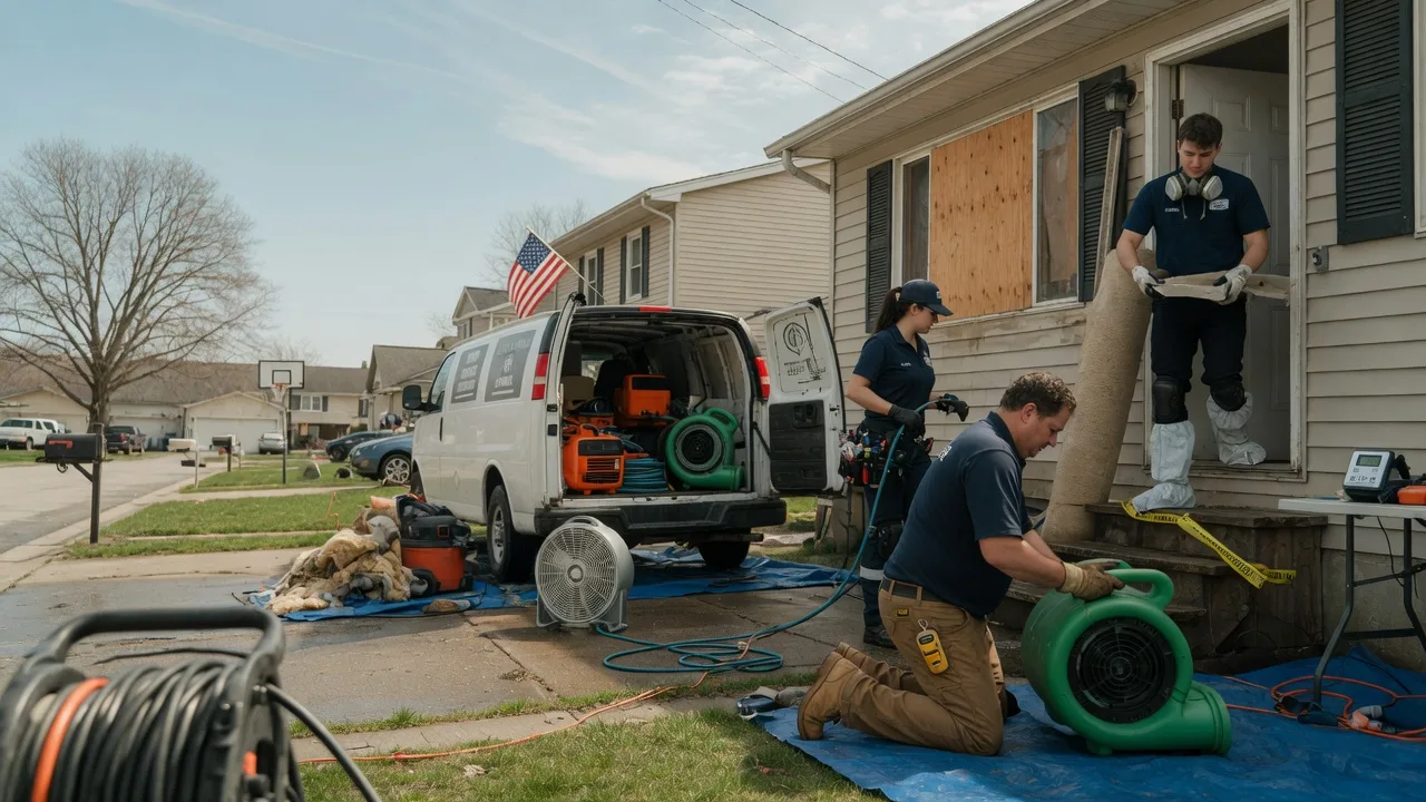Water Damage Restoration in Elmhurst, IL near me